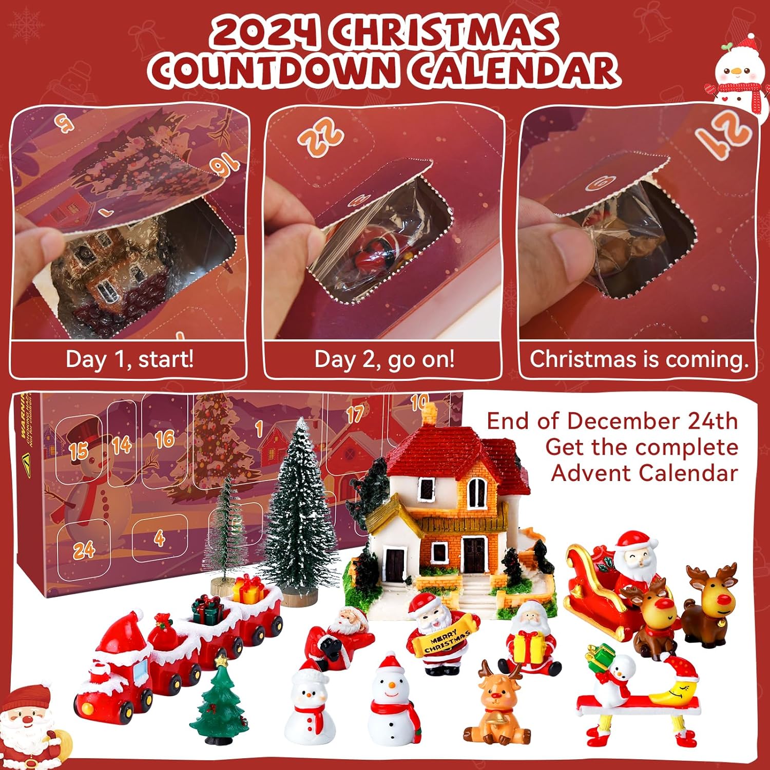 Advent Calendar 2024 Collectible Surprises